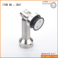 Wall-glass single adjusting angle corner connector stainless steel wall mount glass clamp